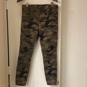 Gap camouflage denim